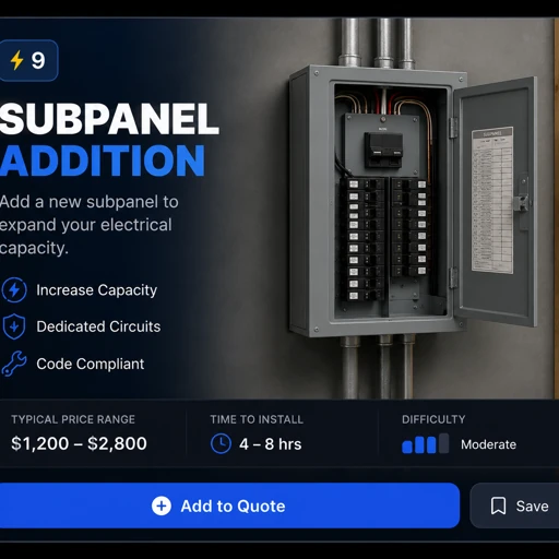 Electrical Panel Upgrade Quotes: How to Scope Permits, Service Changes, and Homeowner Options