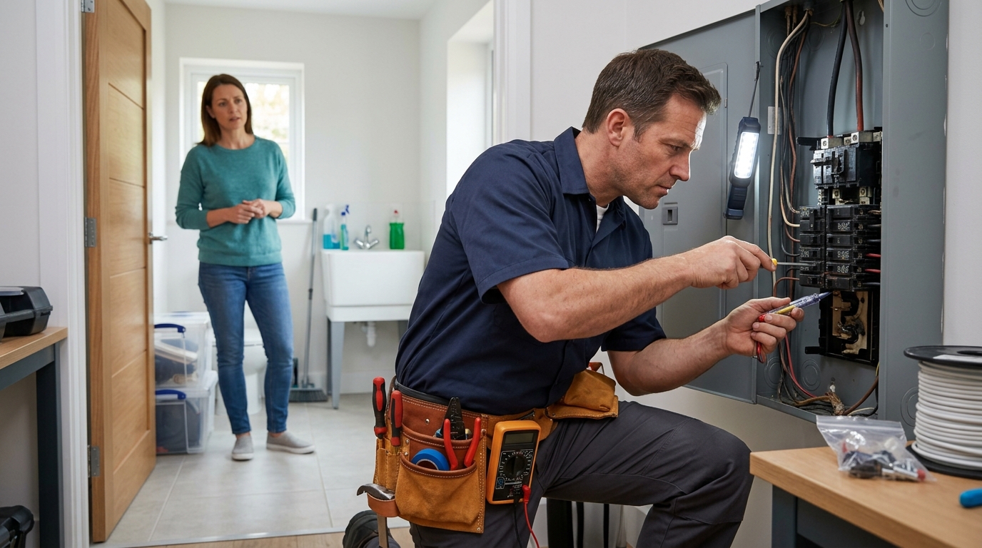 The $52/Hour Leak: How Electrical Contractors Stop Unbilled Service Calls with On-Site Digital Proposals