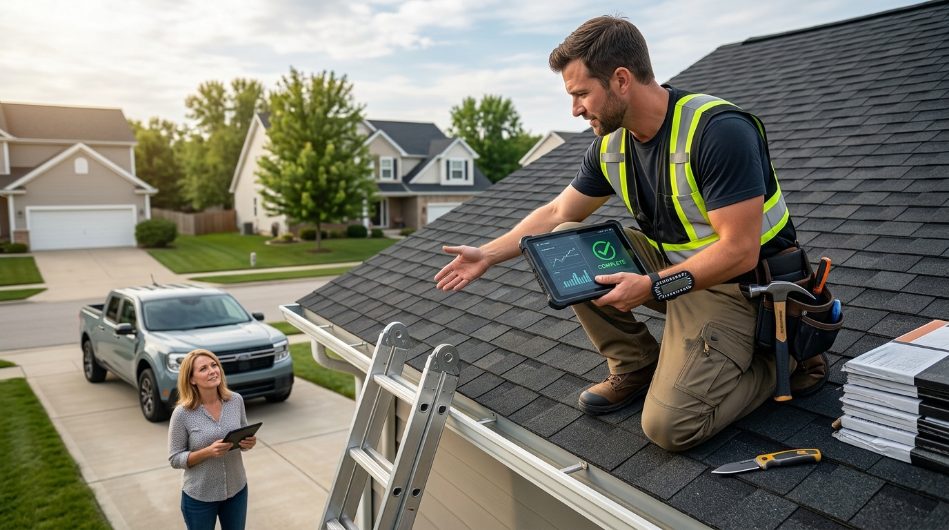 The Driveway Close: Why the First Roofing Estimate Anchors the Bid (and How to Lock It In)