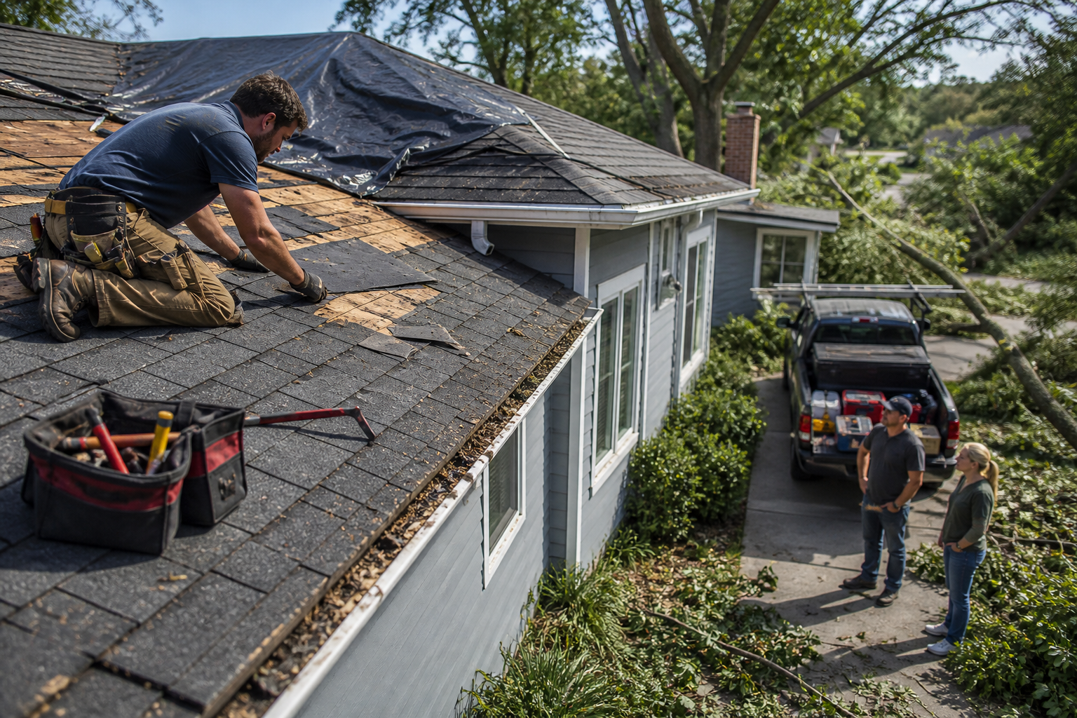 The Self-Pay Roofing Market Belongs to the Fastest Professional Bid